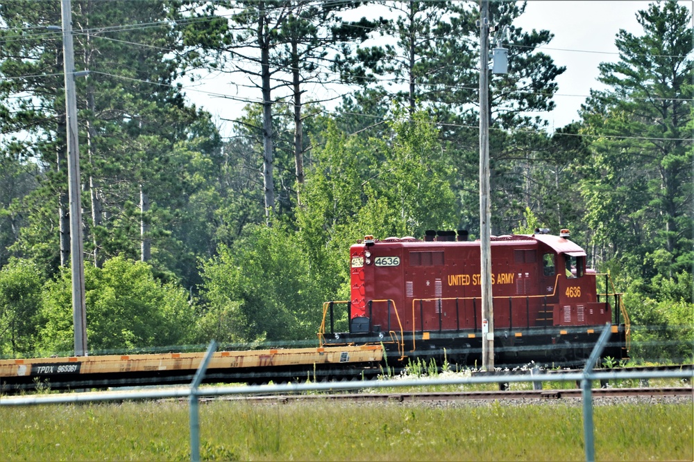 Fort McCoy supports rail movement for 107th Support Maintenance Company