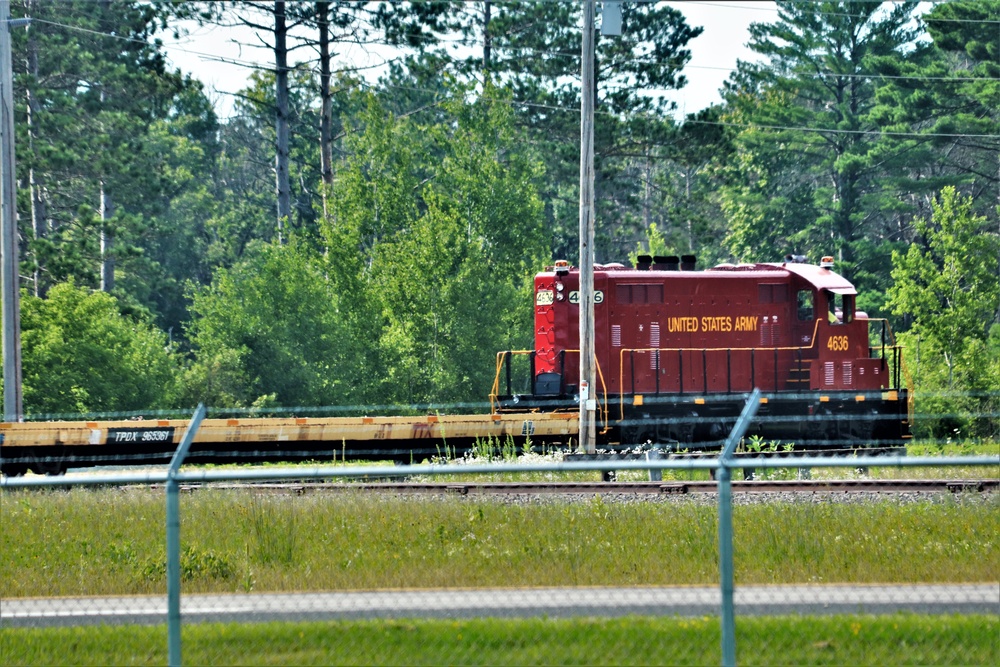 Fort McCoy supports rail movement for 107th Support Maintenance Company