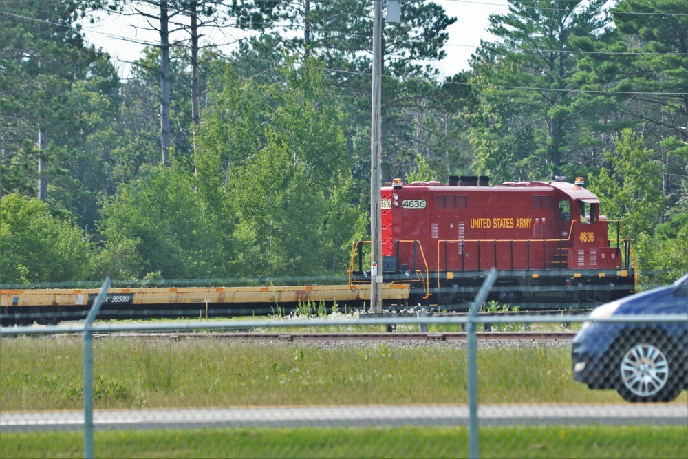 Fort McCoy supports rail movement for 107th Support Maintenance Company