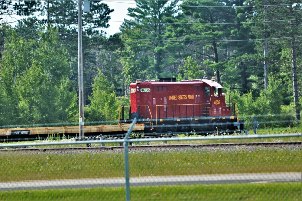 Fort McCoy supports rail movement for 107th Support Maintenance Company