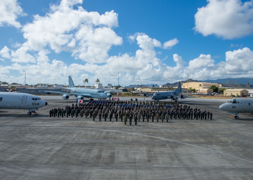 Combined Task Force 172 group photo during RIMPAC 2022