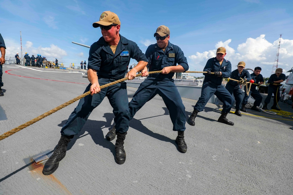 USS Higgins Visits Brunei