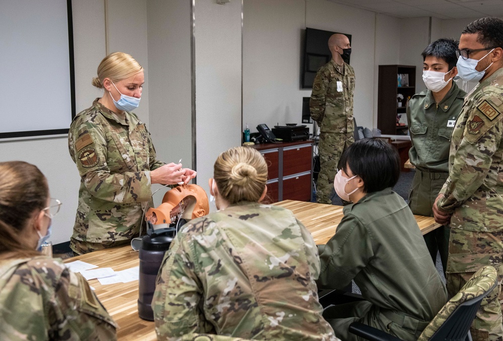 374th MDG hosts 3-day nursing student immersion