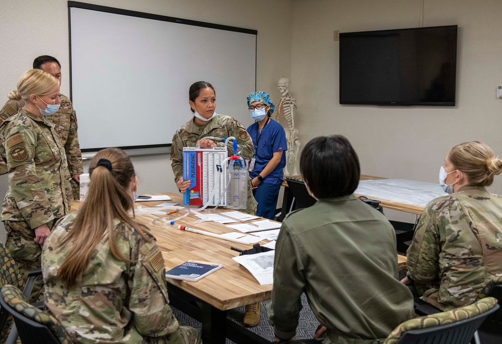 374th MDG hosts 3-day nursing student immersion