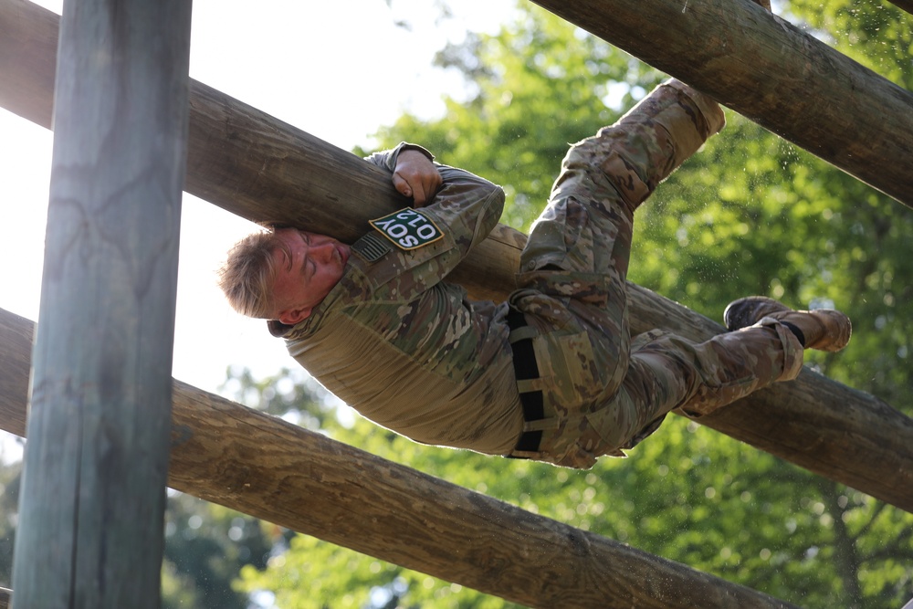 Soldiers compete during the final days of the 2022 All Guard Best Warrior Competition