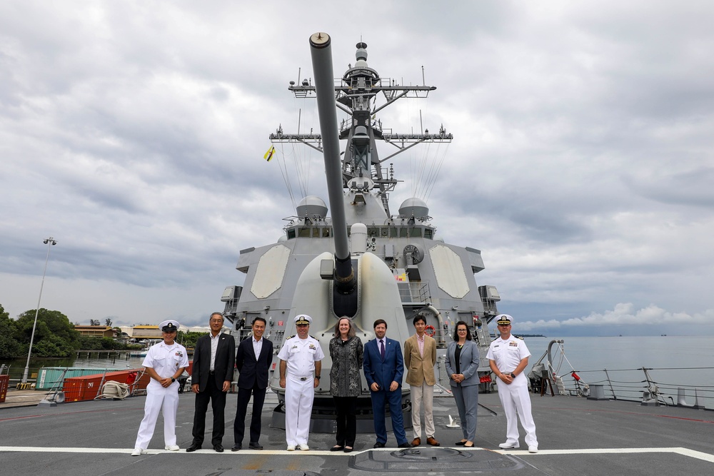 USS Higgins Visits Brunei