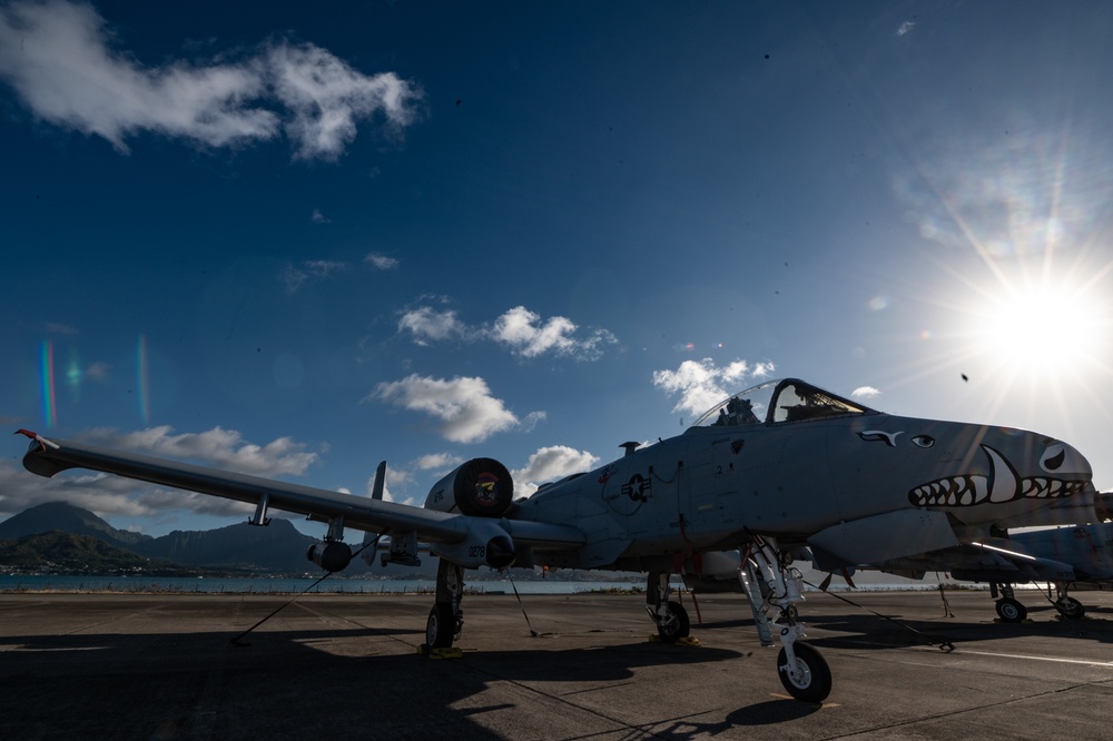 USAF Reserve 924th FG, 944th FW bring 200+ Airmen, 10 A-10 Warthogs to Hawaii for RIMPAC 2022