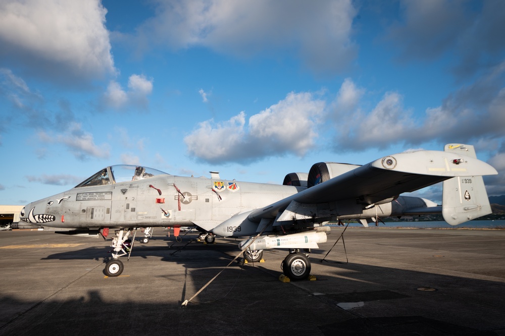 USAF Reserve 924th FG, 944th FW bring 200+ Airmen, 10 A-10 Warthogs to Hawaii for RIMPAC 2022