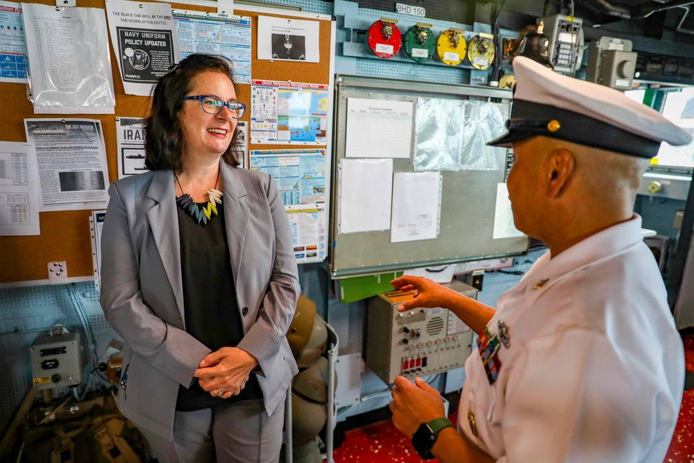 USS Higgins Visits Brunei