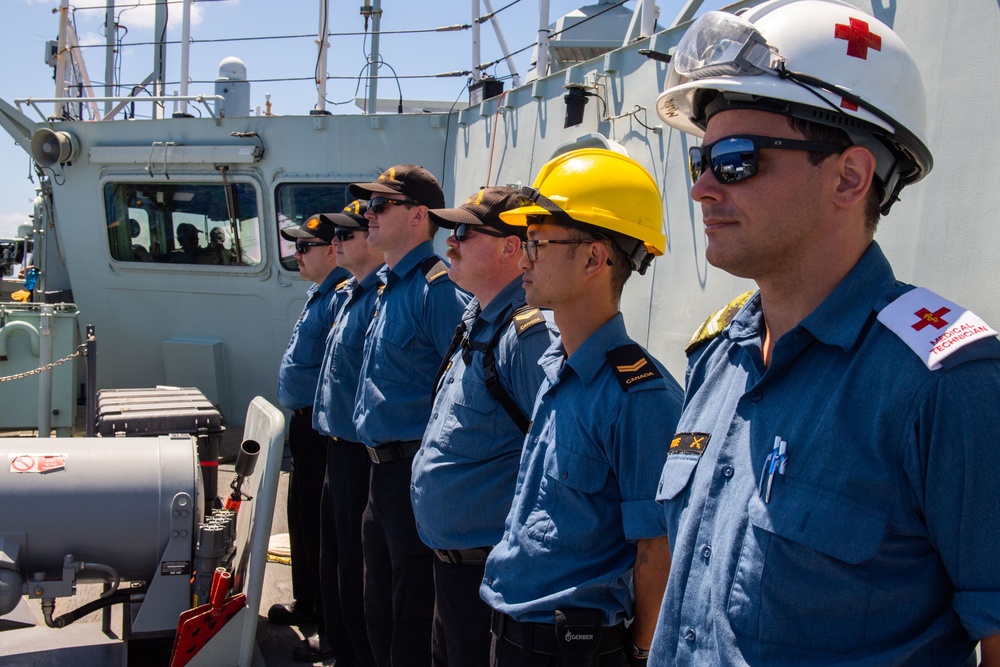 DVIDS - Images - HMCS Vancouver conducts Replenishment-at-Sea with ...