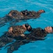 Marines complete one of the most difficult swim qualifications the Marine Corps offers