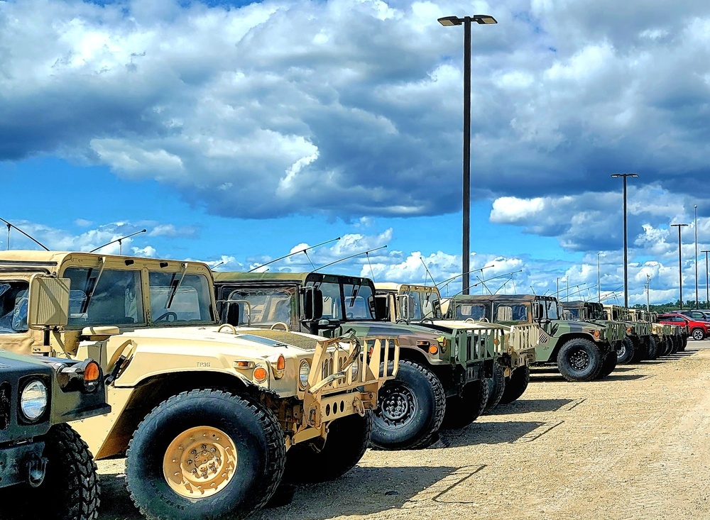 Training operations at Fort McCoy