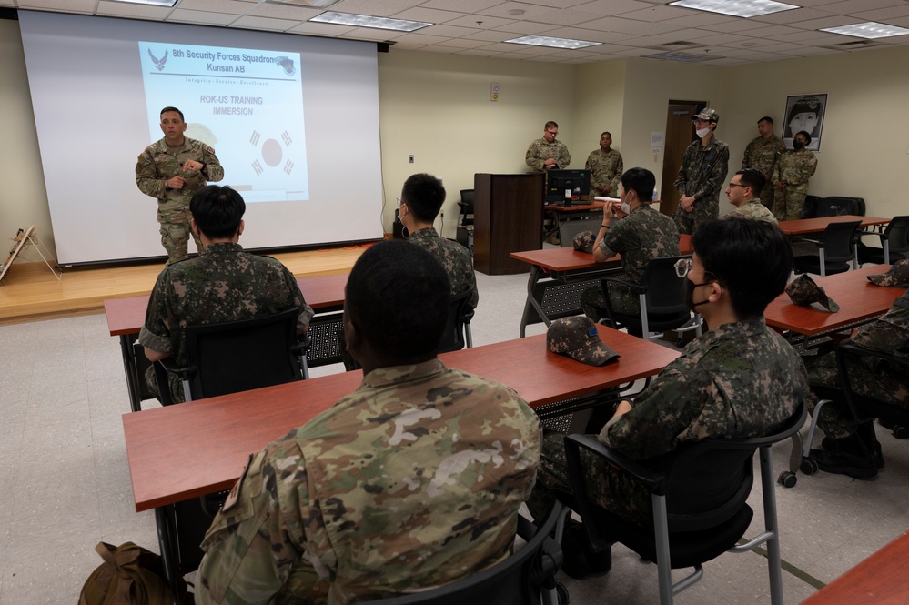 8th SFS holds US-ROKAF immersion training