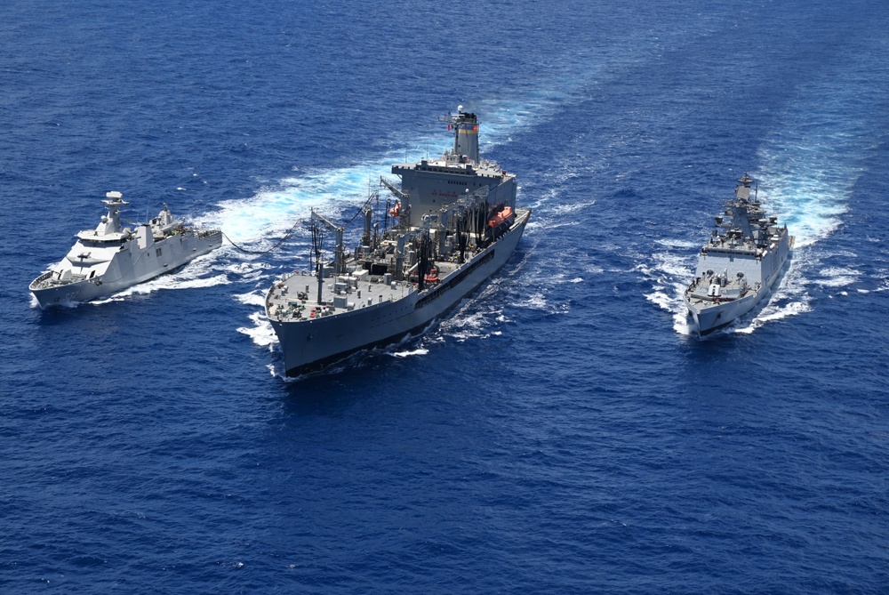Multi-national partners conduct a RAS during RIMPAC 2022