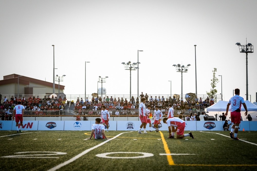 Legends Soccer Match - U.S. Soldiers vs 2002 South Korean World Cup Team