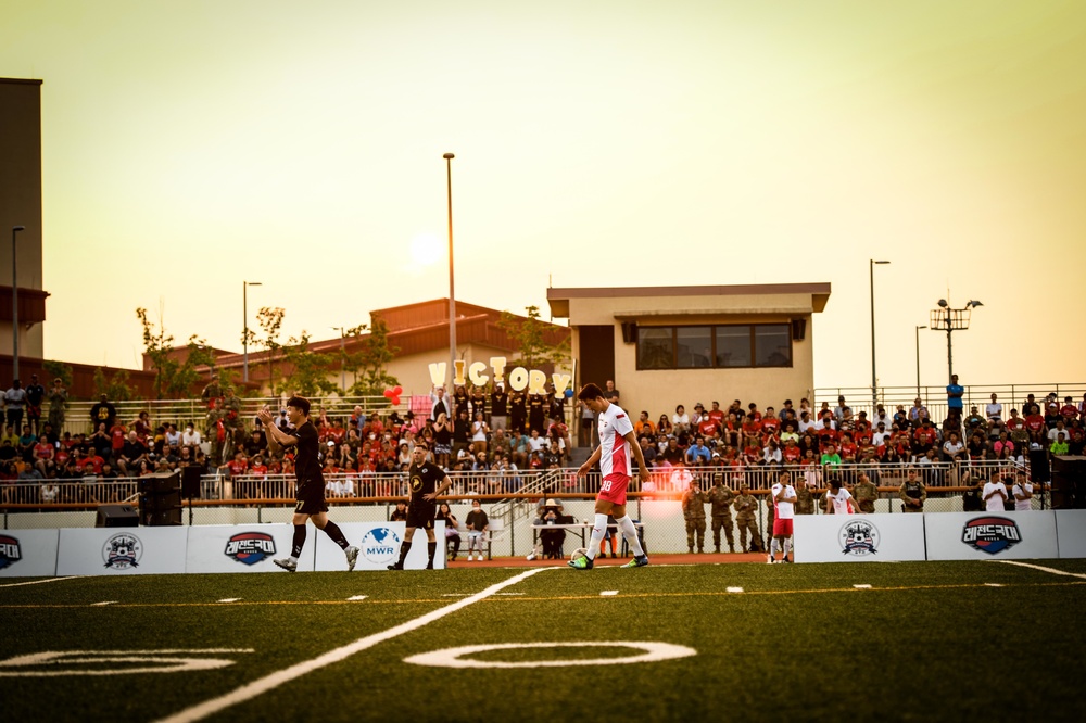 Legends Soccer Match - U.S. Soldiers vs 2002 South Korean World Cup Team