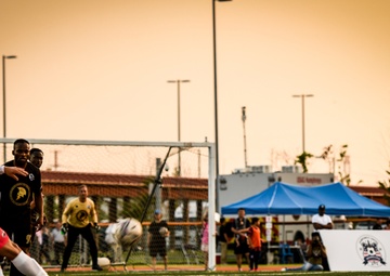 Legends Soccer Match - U.S. Soldiers vs 2002 South Korean World Cup Team