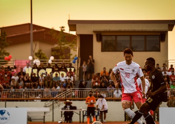 Legends Soccer Match - U.S. Soldiers vs 2002 South Korean World Cup Team