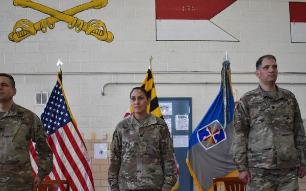 110th IO Battalion Welcomes New Commander in Official Ceremony