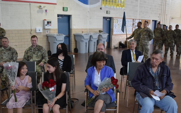 110th IO Battalion Welcomes New Commander in Official Ceremony