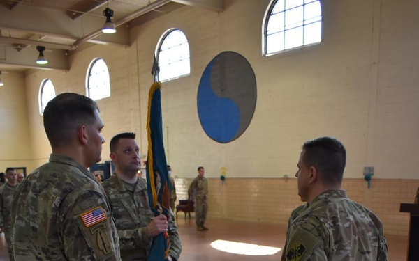 110th IO Battalion Welcomes New Commander in Official Ceremony