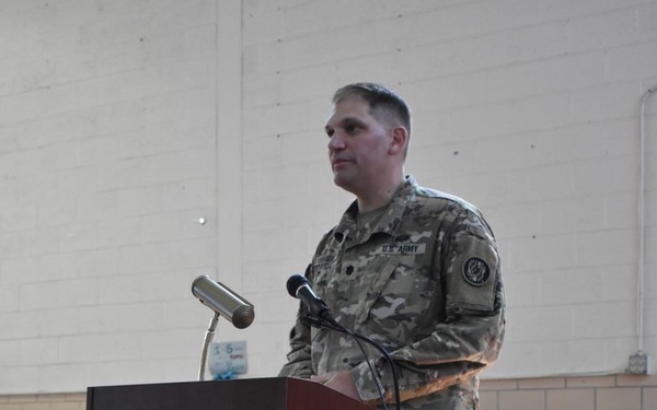 110th IO Battalion Welcomes New Commander in Official Ceremony