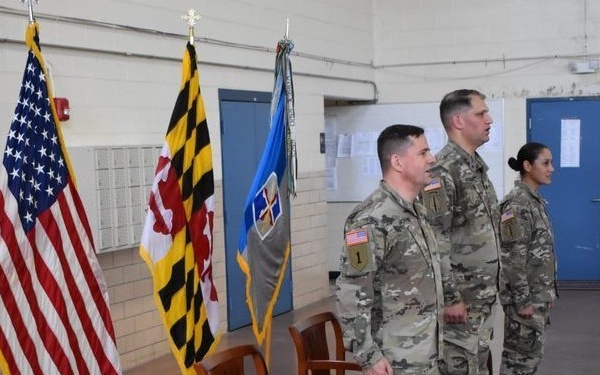 110th IO Battalion Welcomes New Commander in Official Ceremony