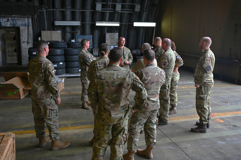 Spangdahlem hosts Danish Air Force delegation at the invitation of Vermont Air National Guard