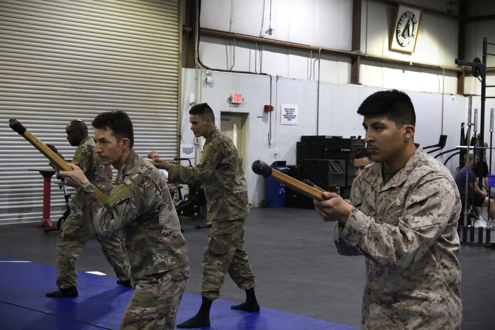 Soldiers Train in Marine Corps Martial Arts Program