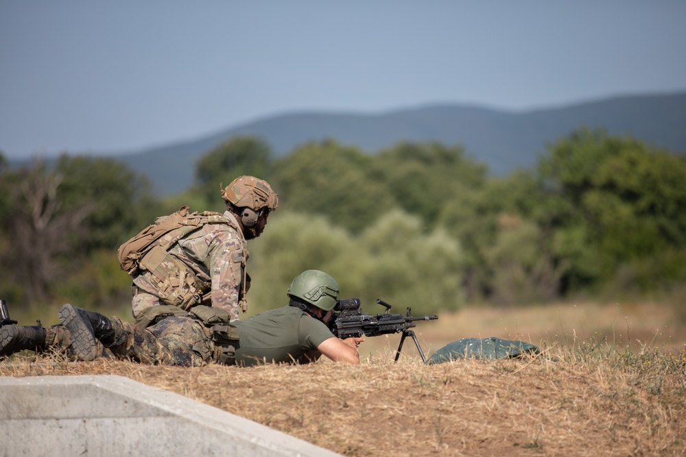 Partner forces participate in weapons exchange during Platinum Lion ‘22