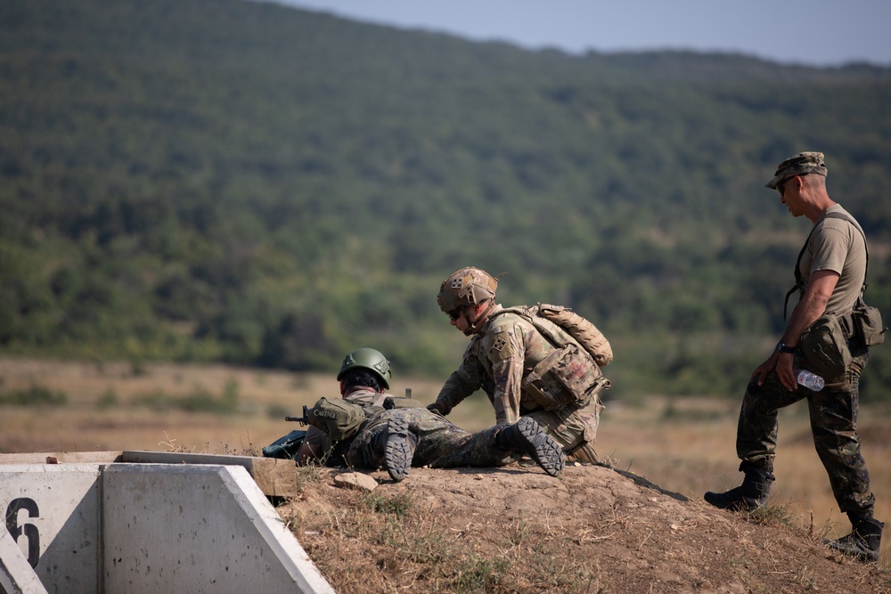 Partner forces participate in weapons exchange during Platinum Lion ‘22