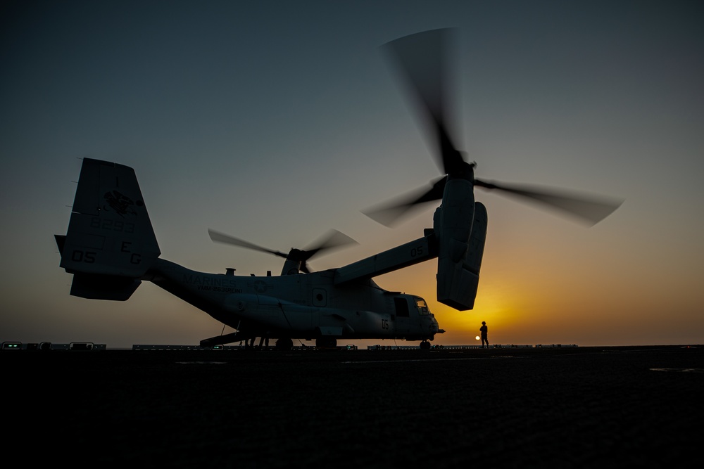 MV-22 Night Flight Operations