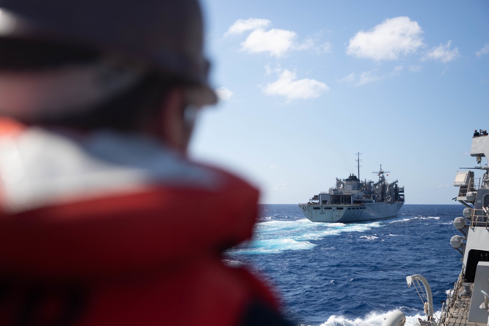 The USS Bainbridge is on a scheduled deployment in the U.S. Naval Forces Europe area of operations, employed by U.S. Sixth Fleet to defend U.S., Allied and Partner interests.