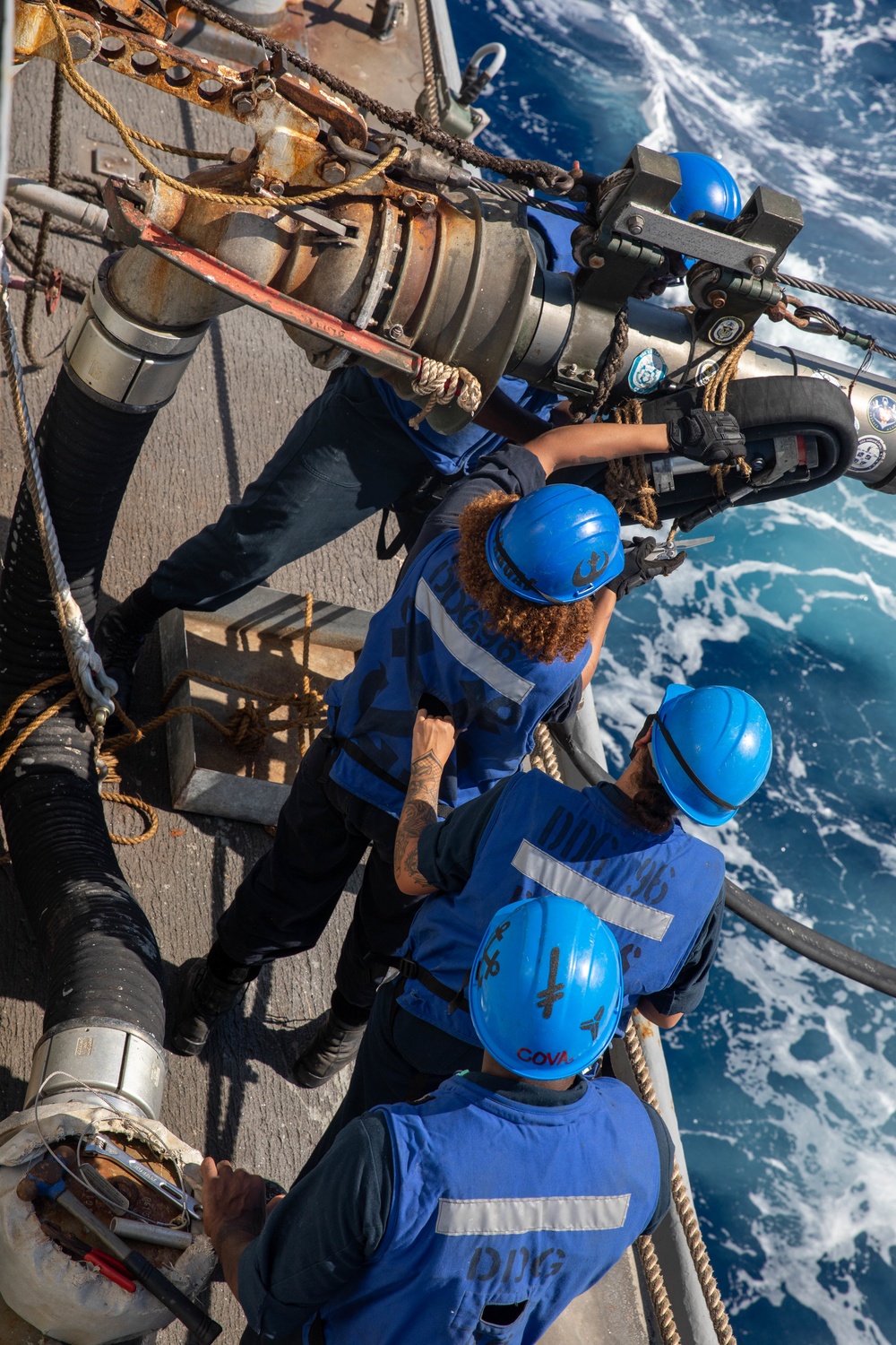 The USS Bainbridge is on a scheduled deployment in the U.S. Naval Forces Europe area of operations, employed by U.S. Sixth Fleet to defend U.S., Allied and Partner interests.