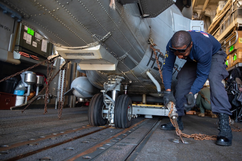 The USS Bainbridge is on a scheduled deployment in the U.S. Naval Forces Europe area of operations, employed by U.S. Sixth Fleet to defend U.S., Allied and Partner interests.