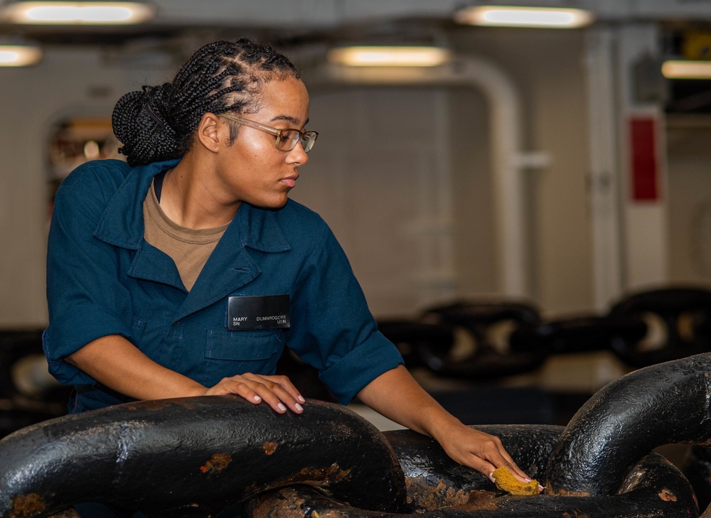 The Harry S. Truman Carrier Strike Group is on a scheduled deployment in the U.S. Naval Forces Europe area of operations, employed by U.S. Sixth Fleet to defend U.S., allied and partner interests.