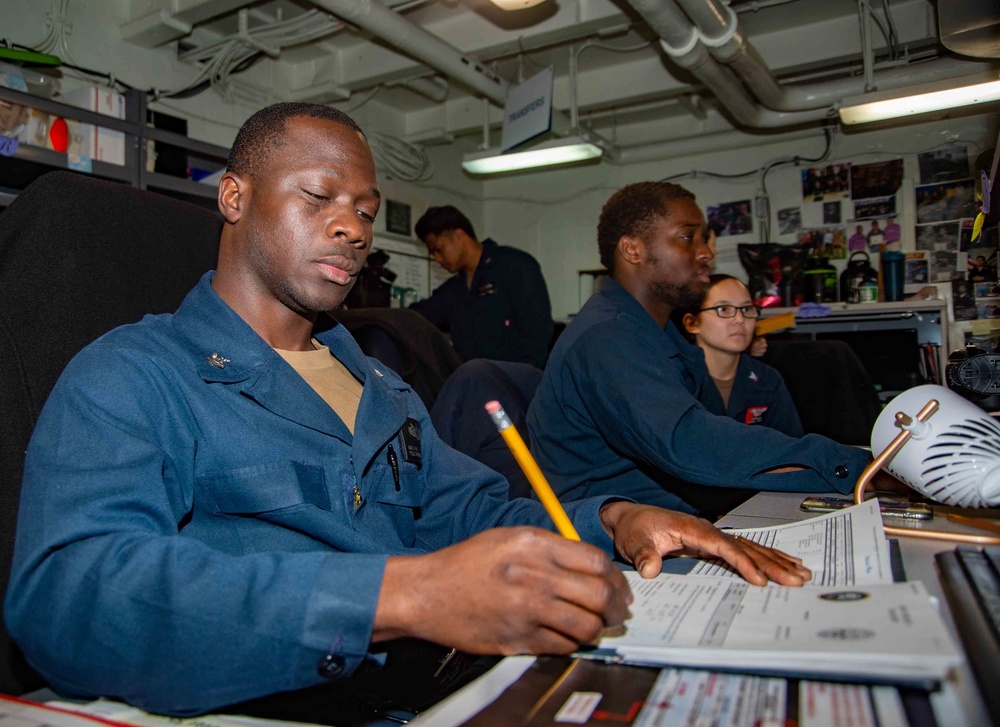The Harry S. Truman Carrier Strike Group is on a scheduled deployment in the U.S. Naval Forces Europe area of operations, employed by U.S. Sixth Fleet to defend U.S., allied and partner interests.