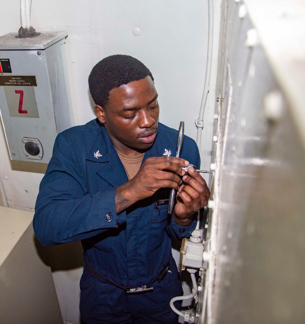 The Harry S. Truman Carrier Strike Group is on a scheduled deployment in the U.S. Naval Forces Europe area of operations, employed by U.S. Sixth Fleet to defend U.S., allied and partner interests.