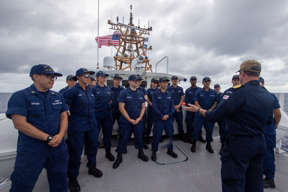 Pacific Partnership 2022 participates in a search and rescue exercise (PP22 SAREX)