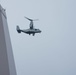 MV-22B Osprey Flyover as seen from USS New Orleans July 28, 2022