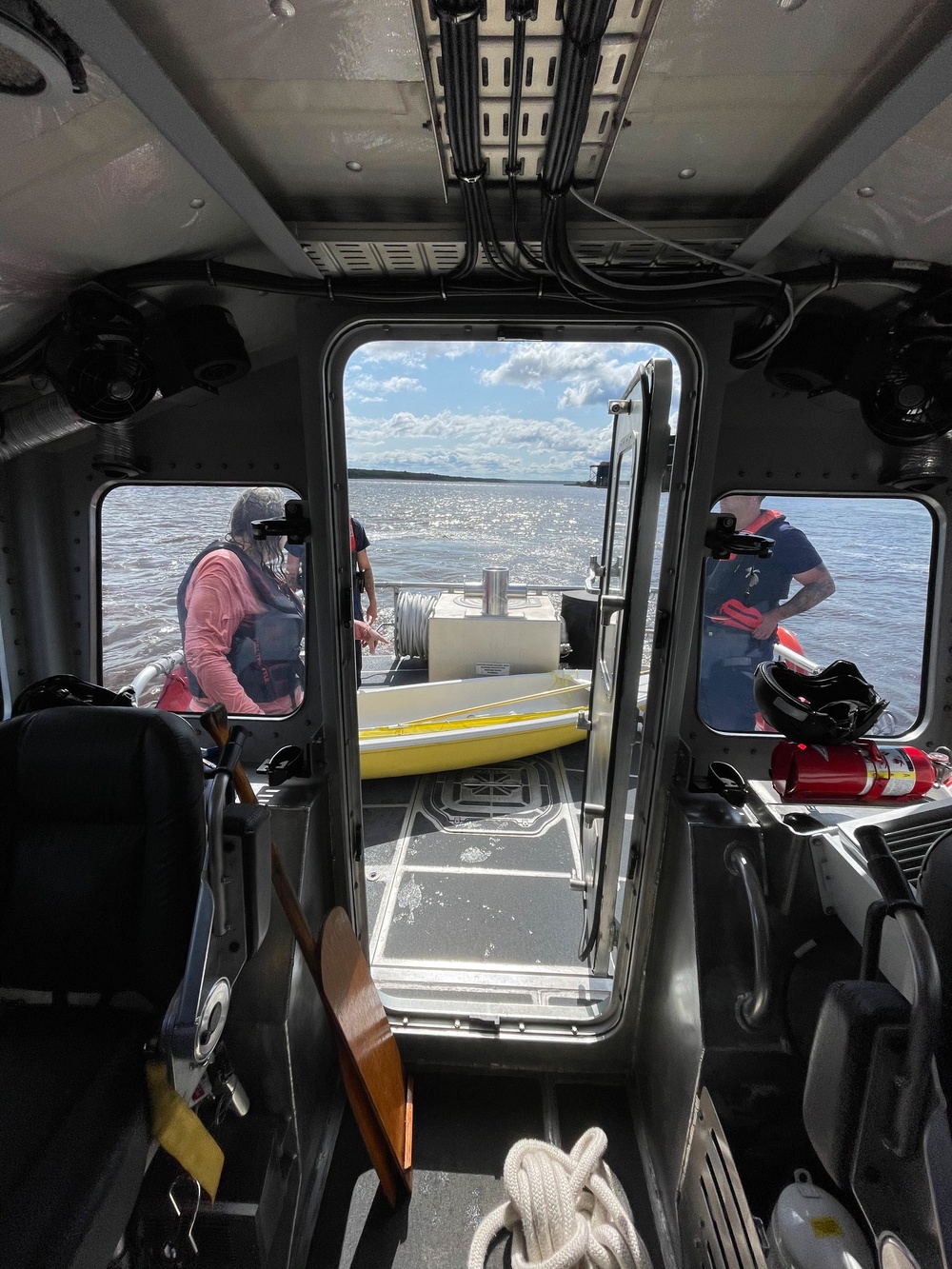 U.S. Coast Guard Station Duluth rescues sailor