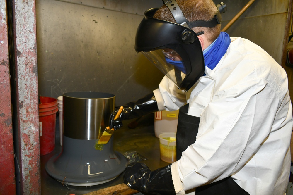 FRCE materials engineers assist Coast Guard with parts backlog