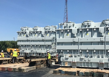 Old Hickory Power Plant receives new Generator Step-up Unit Transformers