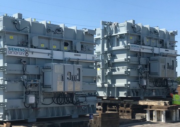 Old Hickory Power Plant receives new Generator Step-up Unit Transformers