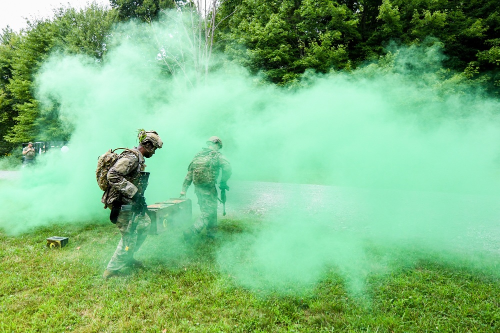 New groups of Reserve Defenders fire through IDLC