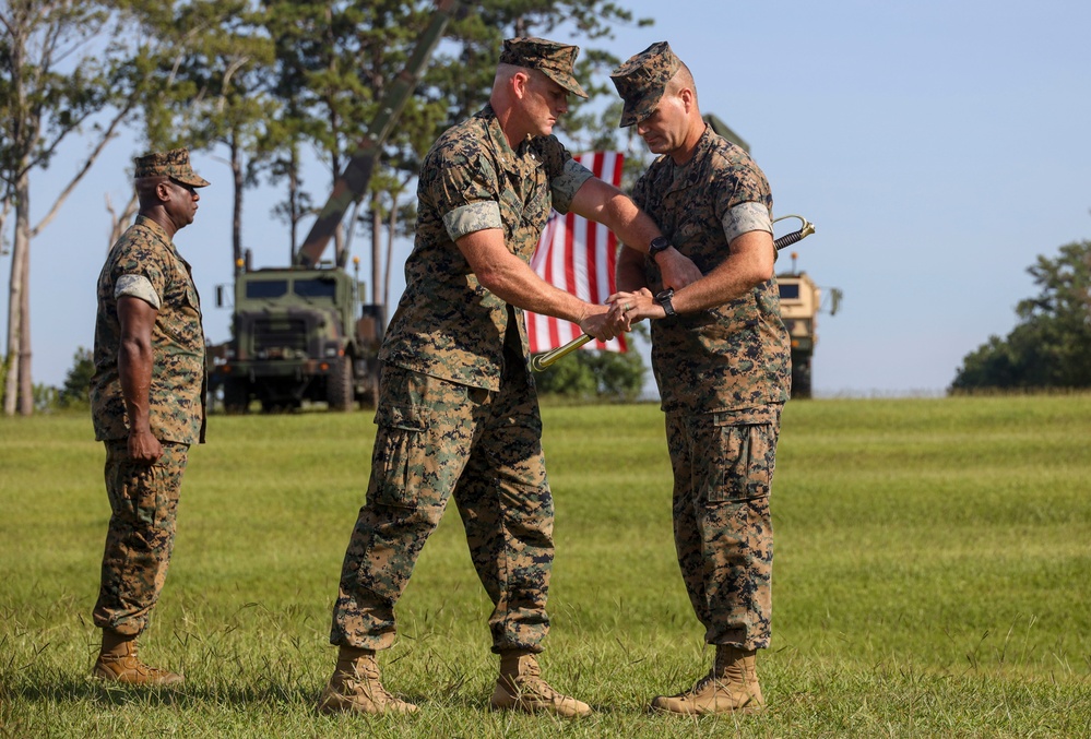 Combat Logistics Battalion 2 Relief and Appointment Ceremony