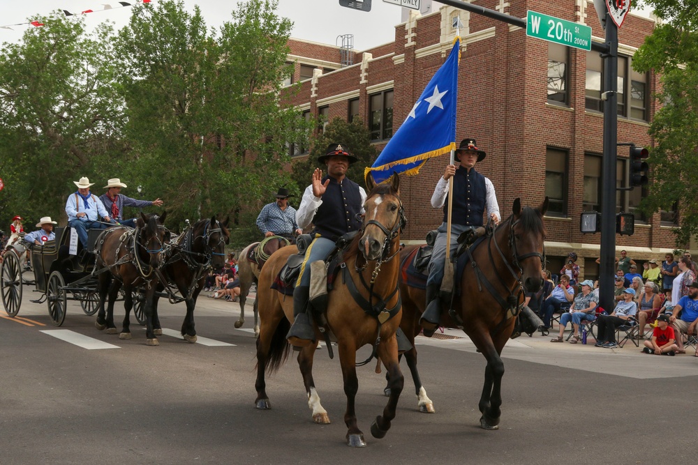 DVIDS Images 1ID CGMCG Parades at Cheyenne Frontier Days [Image 2 of 2]
