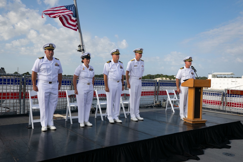 USS Indianapolis Hold Remembrance Ceremony