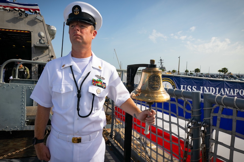 USS Indianapolis Hold Remembrance Ceremony