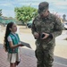 Girl Scouts offer healthy eats to Del Din Soldiers